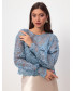 Блуза женская кружевная праздничная, арт. 63044