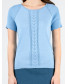 Блуза голубая, арт. 99023