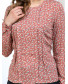 Блуза вискозная мелкий цветочек, арт. 62427