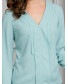 Блуза цвета морской волны, арт. 62057