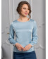 Блуза нежно-голубая, арт. 62086