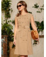 Платье стиль сафари, песочный цвет, арт. 52283