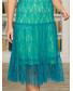 Платье кружевное цвета морской волны, арт. 52302