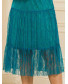 Платье кружевное цвет морской волны, арт. 52386