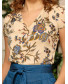 Блуза с фантазийным принтом, арт. 62607