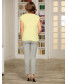 Блуза вискозная, желтая, арт. 62312