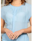 Блуза нежно-голубая, арт. 62366