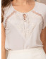 Блуза с кружевом нежно-пудровая, арт. 62562