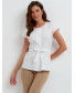 Блуза женская летняя белая, арт. 62970