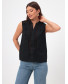 Блуза женская летняя черная, арт. 62593-1